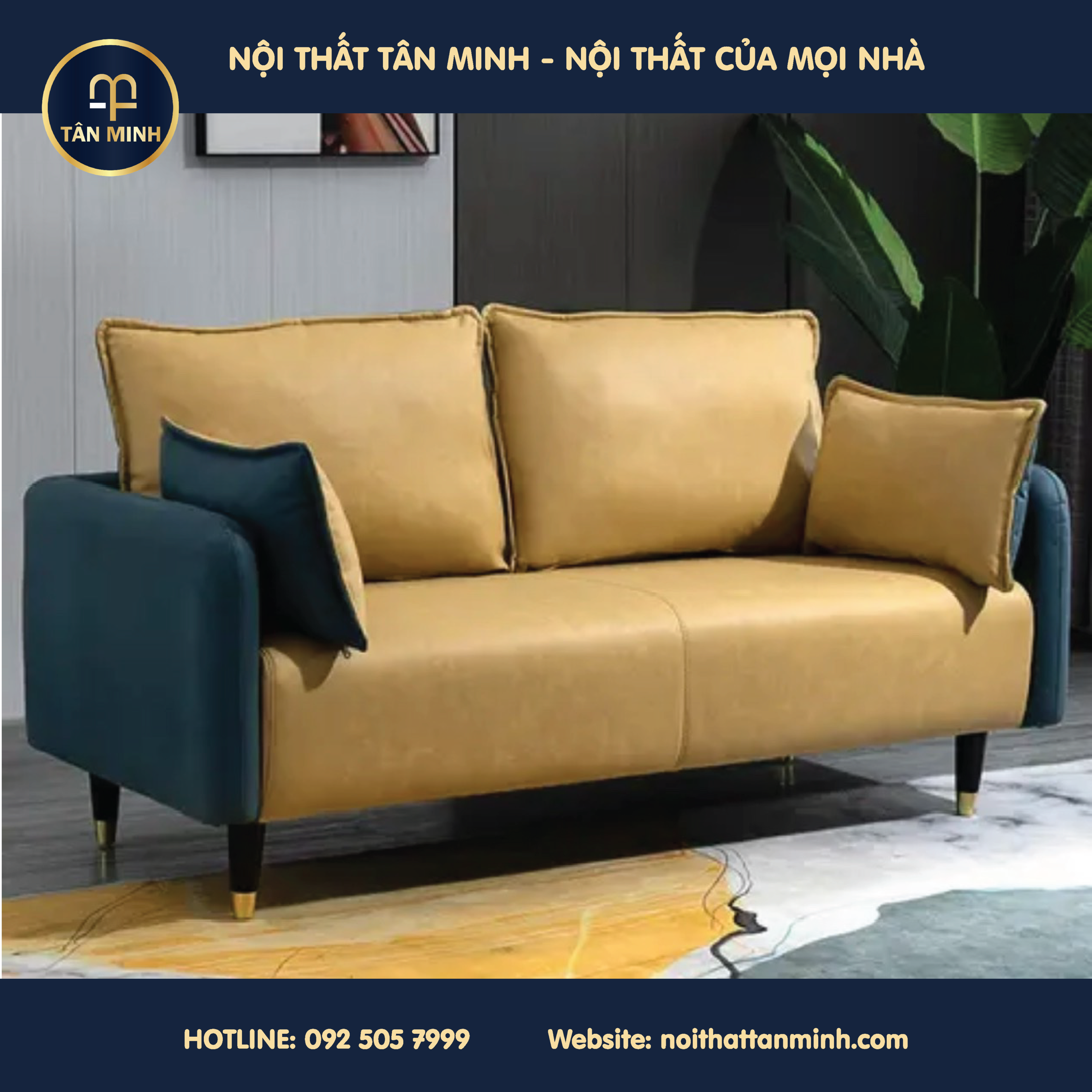 SOFA BĂNG NHỎ CHẤT LIỆU DA T654